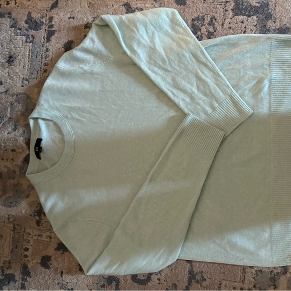 banana republic mens cashmere linen crewneck sweater - Picture 4 of 5